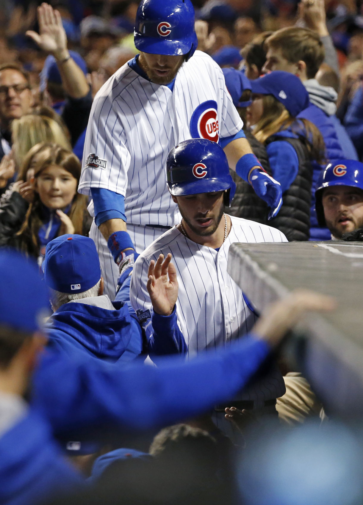 NLCS Dodgers Cubs Baseball, Game 6